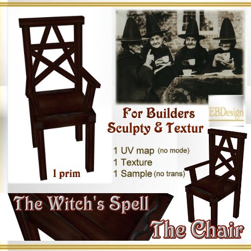 Second Life Marketplace EBDesign The Witch's Spell The Chair